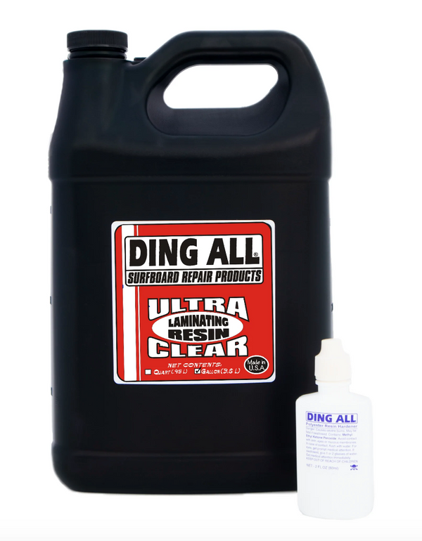 DING ALL SURFBOARD REPAIR ULTRA CLEAR LAMINATING RESIN 