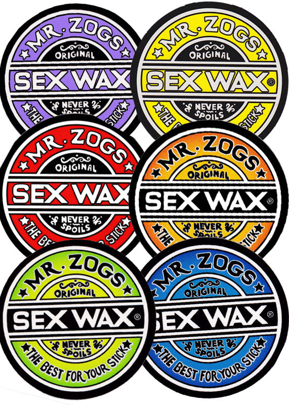 MR ZOGS SEX WAX DECALS - surferswarehouse