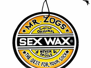 XL MR. ZOGS SEX WAX AIR FRESHENER - 5.5" - surferswarehouse