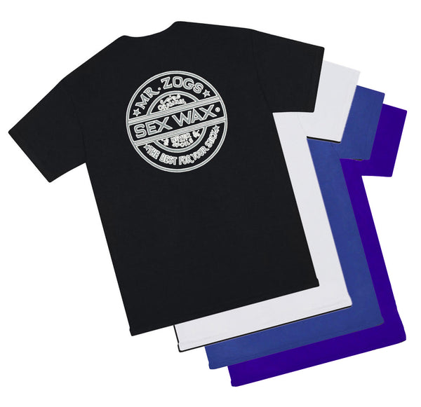 MR. ZOGS SEX WAX PINSTRIPE TEE SHIRT - surferswarehouse MR. ZOGS SEX WAX PINSTRIPE TEE SHIRT Shirts & Tops surferswarehouse.myshopify.com