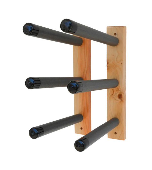 BLOCKSURF WOOD WALL RACK - surferswarehouse