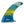 RAINBOW FIN CO. AZUL SURFBOARD FIN / 10 IN.