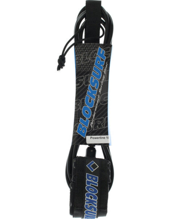 BLOCKSURF POWERLINE LEASH - 10' KNEE - surferswarehouse