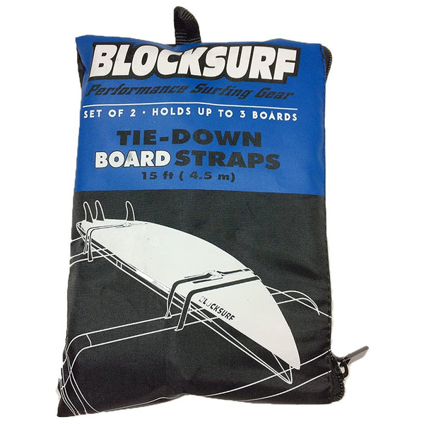 BLOCKSURF TIE-DOWN BOARD STRAPS - surferswarehouse