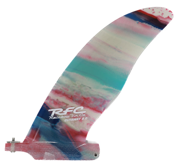 RAINBOW CUTAWAY SURFBOARD FIN / 8 INCH