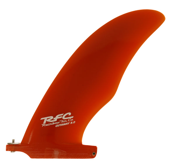 RAINBOW FIN CO. CUTAWAY SURFBOARD FIN / 9 IN.