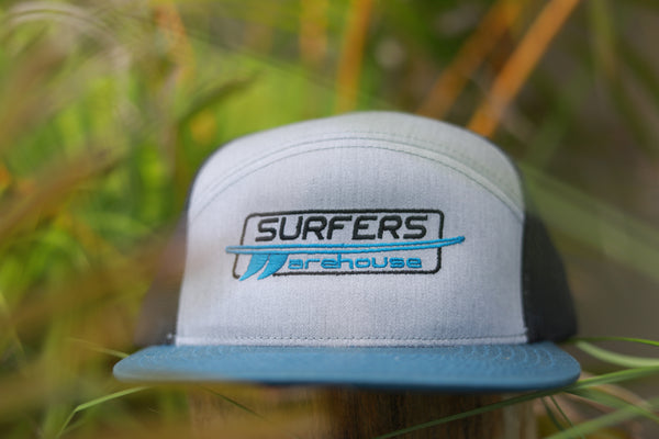 SURFERS WAREHOUSE TRUCKER HAT - surferswarehouse SURFERS WAREHOUSE TRUCKER HAT Hats surferswarehouse.myshopify.com