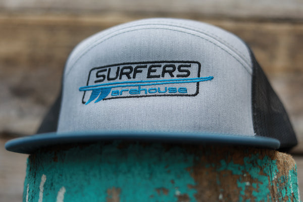SURFERS WAREHOUSE TRUCKER HAT - surferswarehouse SURFERS WAREHOUSE TRUCKER HAT Hats surferswarehouse.myshopify.com