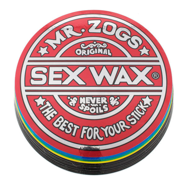 Zogs Sex Wax Large Circle Decal