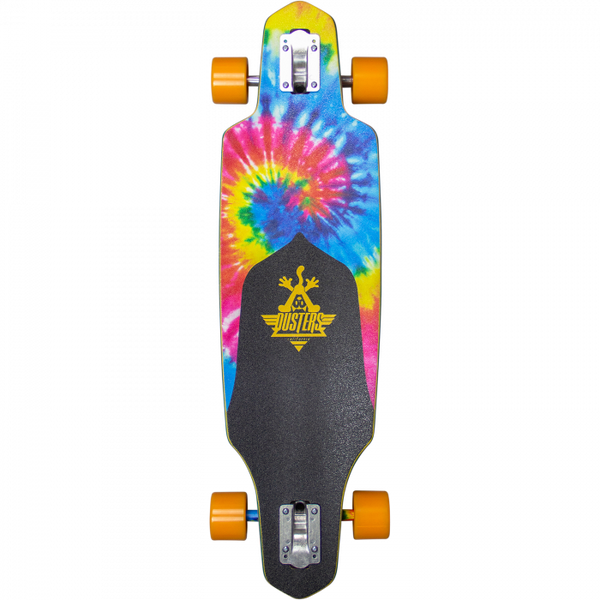 DUSTERS CHANNEL FELIX LB COMPLETE TIEDYE SKATEBOARD