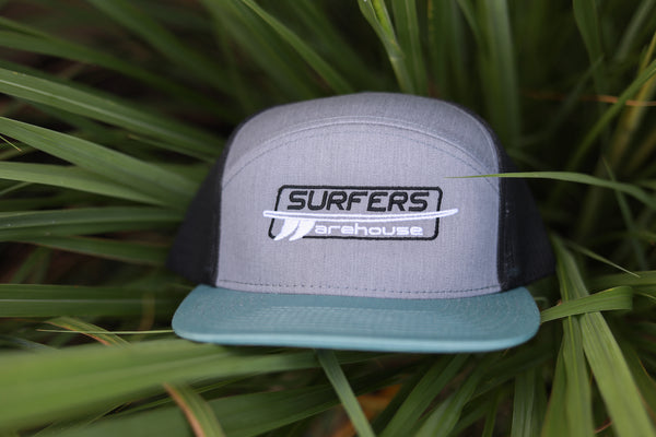 SURFERS WAREHOUSE TRUCKER HAT - surferswarehouse SURFERS WAREHOUSE TRUCKER HAT Hats surferswarehouse.myshopify.com