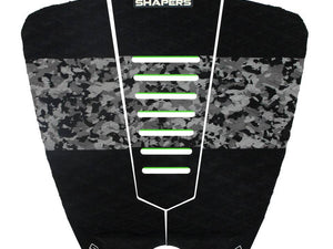 Shapers Traction Pad Performance II Tailpad : Camo / Green - surferswarehouse