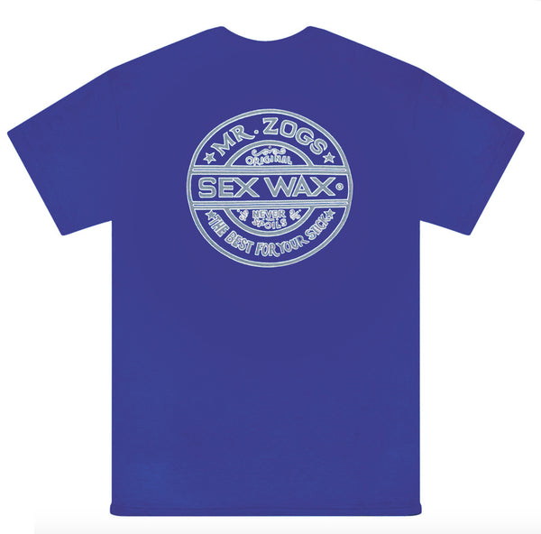 MR. ZOGS SEX WAX PINSTRIPE TEE SHIRT - surferswarehouse MR. ZOGS SEX WAX PINSTRIPE TEE SHIRT Shirts & Tops surferswarehouse.myshopify.com