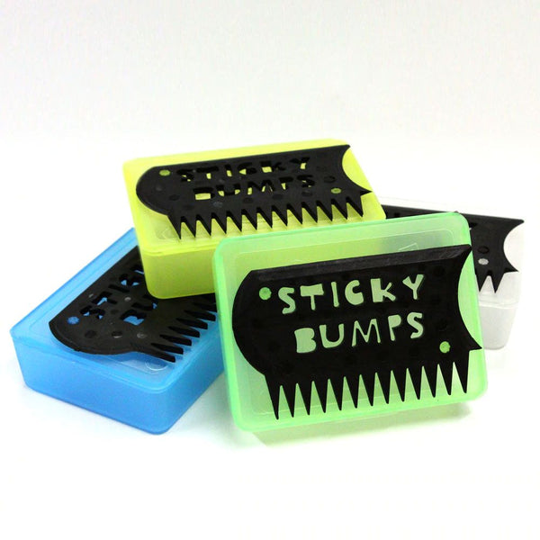 STICKY BUMPS WAX BOX W/ COMB - surferswarehouse