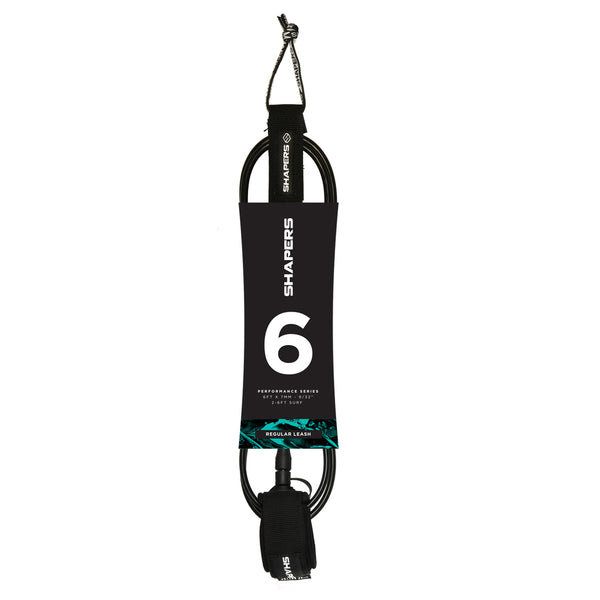 SHAPERS PERFORMANCE SERIES REGULAR LEASH - surferswarehouse