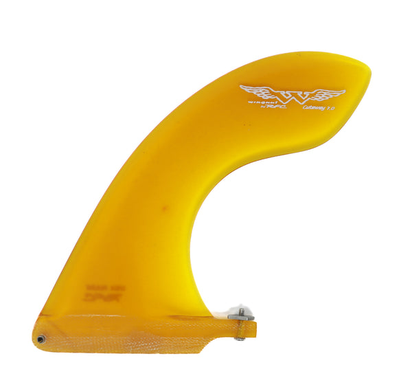 RAINBOW FIN CO. WINGNUT CUTAWAY SURFBOARD FIN / 7 IN.